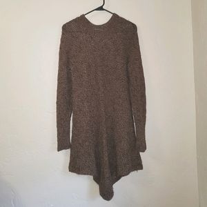 Peruvian Connection Brown Alpaca Tunic Sweater M